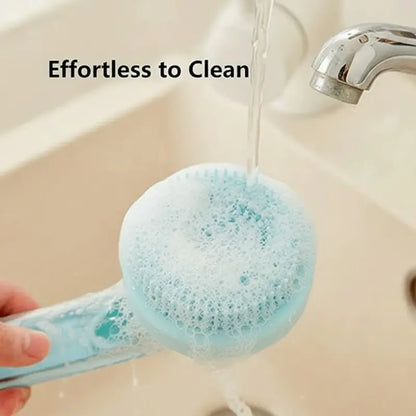 2026 New Universal 2-In-1 Pet Bathing Deshedding Brush - Ergonomic Handle, Plastic Body, Built-In Shampoo Dispensing, 8In×3In×4In Massage Aid, Reduces Shedding, Boosts Blood Circulation for Dogs (Home Supplies)